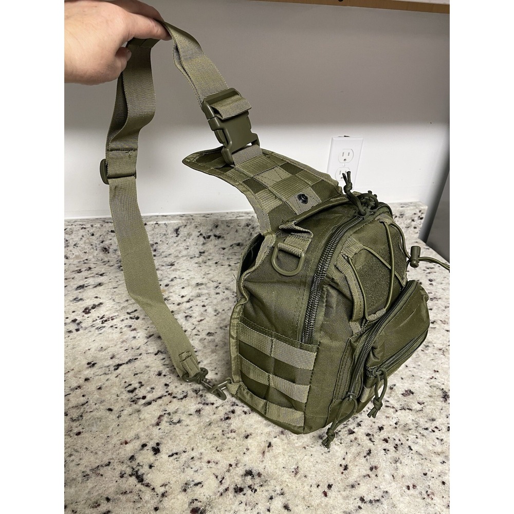 Tactical Bag W/Home Emergency  Azzcony  Survive Kit Supply's 27 Ps 1 Person New